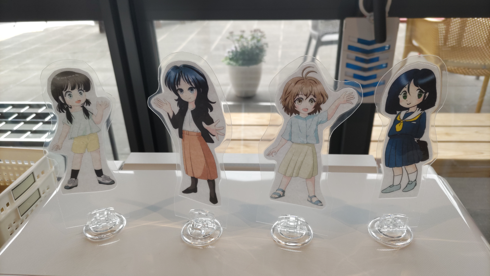 アクリル風スタンド