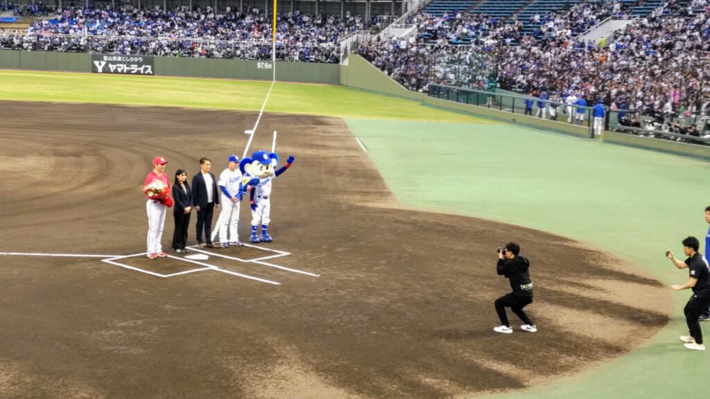 岐阜 岐阜市 岐阜メモリアルセンター 長良川球場 プロ野球 中日 広島 障害者 車椅子