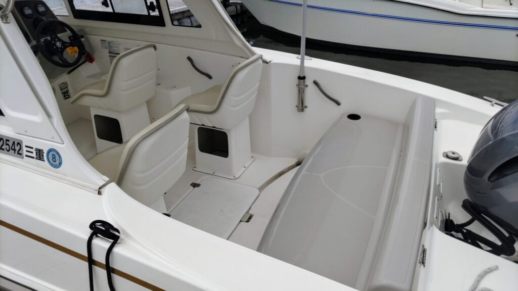 三重 津 河芸 マリーナ マリーナ河芸 レンタルボート シースタイル FR-20LS 障害者 バリアフリー 車椅子