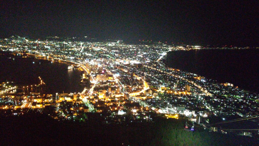 北海道 函館 函館山 展望台 ロープウェイ 夜景 バリアフリー 障害者 車椅子