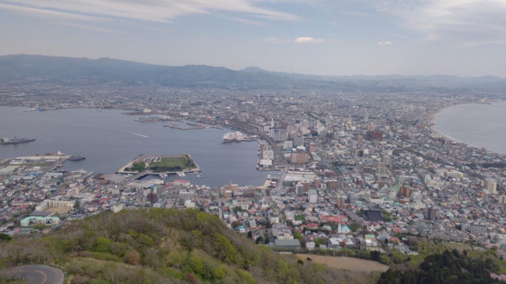 北海道 函館 函館山 展望台 ロープウェイ 夜景 バリアフリー 障害者 車椅子