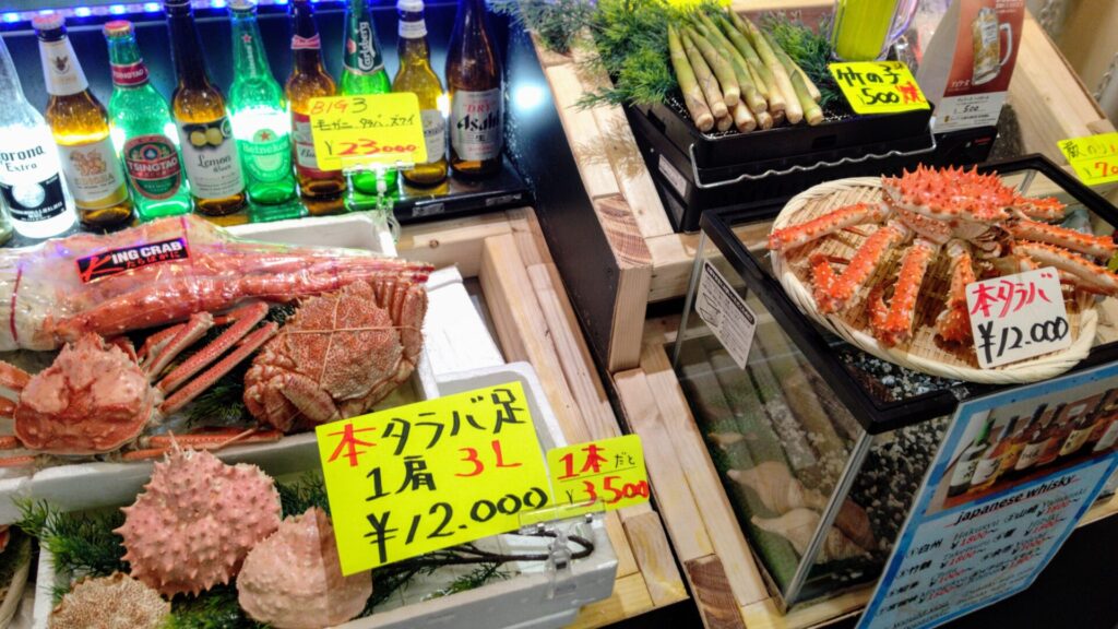 北海道 函館 市場 朝市 函館朝市ひろば 障害者 バリアフリー 車椅子