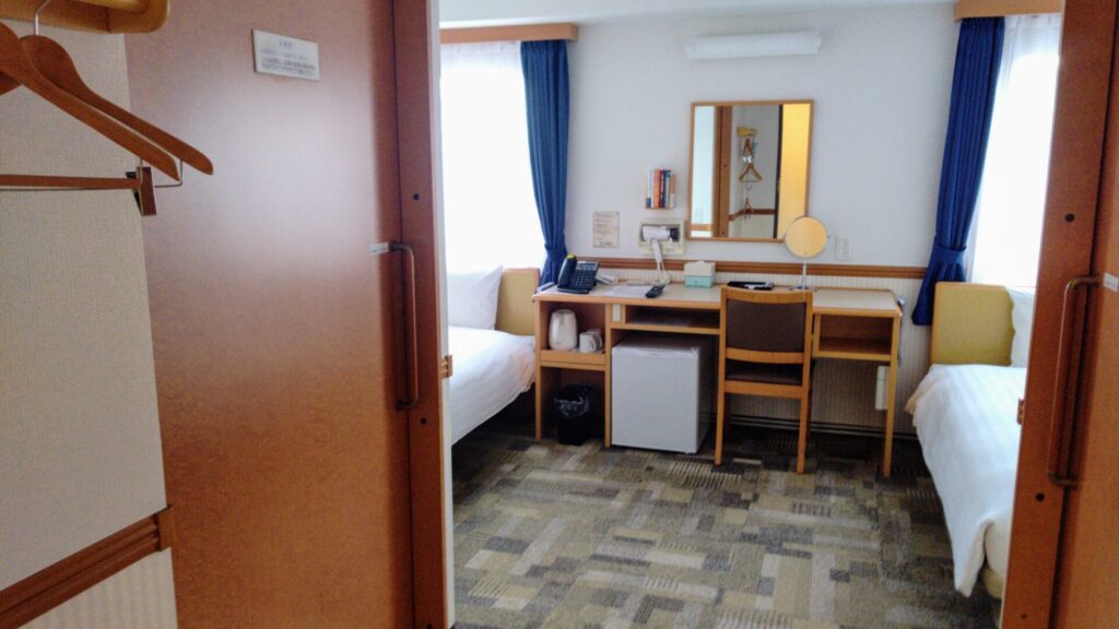 北海道 函館 ホテル 東横inn 桜 障害者 バリアフリー 車椅子
