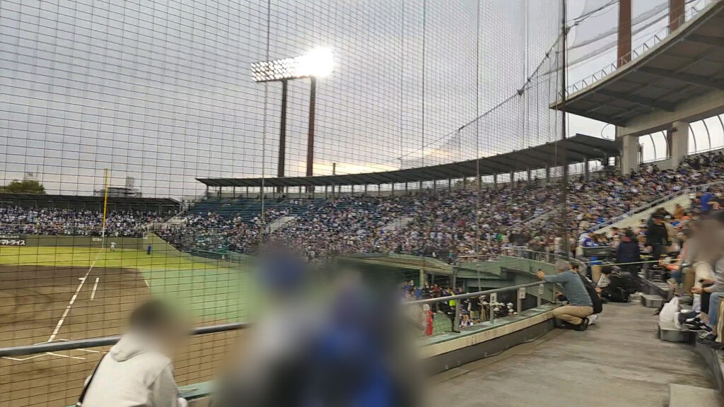 岐阜 岐阜市 岐阜メモリアルセンター 長良川球場 プロ野球 中日 広島 障害者 車椅子