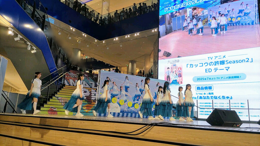 大阪 松原 天美 セブンパーク天美 リリイベ 22/7 ナナニジ 障害者 バリアフリー 車椅子
