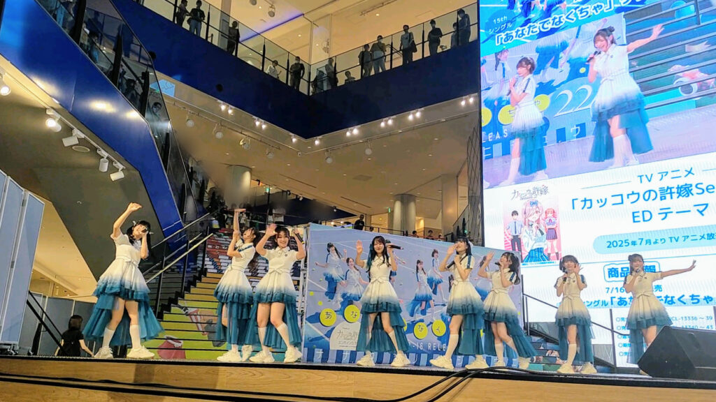 大阪 松原 天美 セブンパーク天美 リリイベ 22/7 ナナニジ 障害者 バリアフリー 車椅子