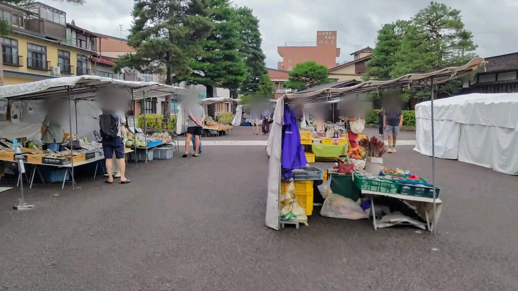 岐阜 飛騨 高山 朝市 陣屋朝市 宮川朝市 障害者 バリアフリー 車椅子