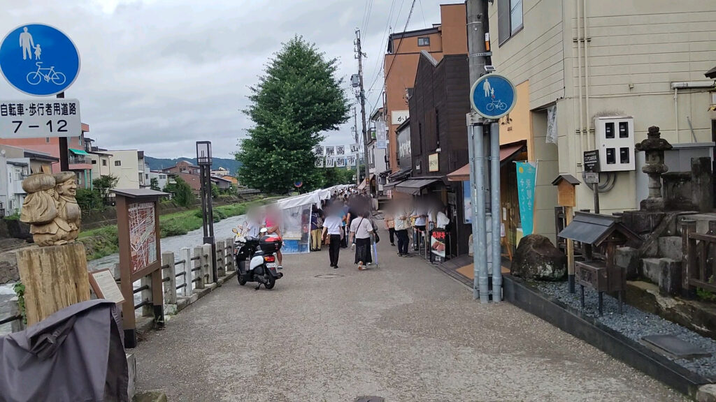 岐阜 飛騨 高山 朝市 陣屋朝市 宮川朝市 障害者 バリアフリー 車椅子