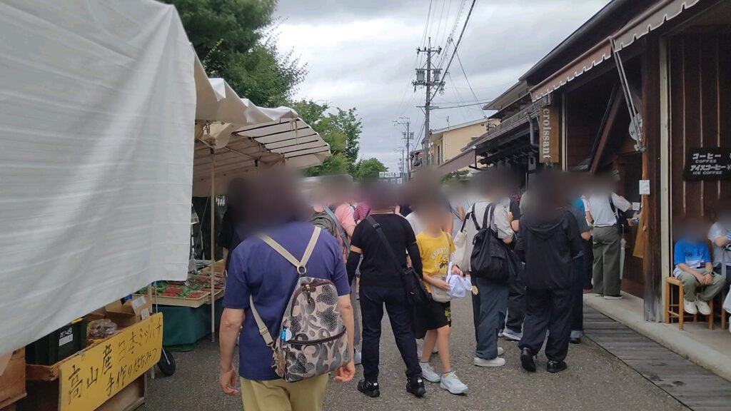 岐阜 飛騨 高山 朝市 陣屋朝市 宮川朝市 障害者 バリアフリー 車椅子