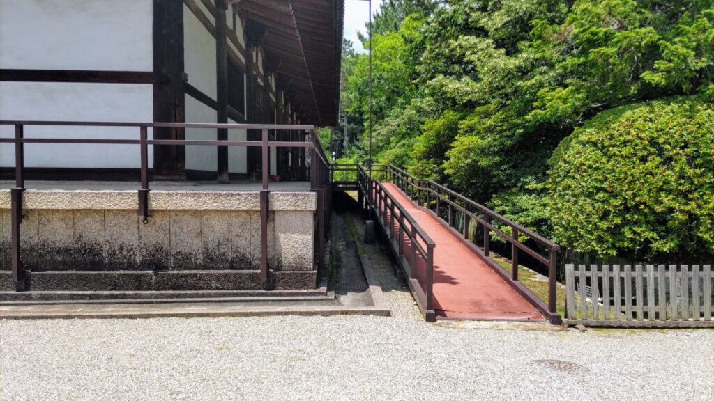 奈良 斑鳩 奈良市 寺院 法隆寺 薬師寺 唐招提寺 世界遺産 障害者 バリアフリー 車椅子